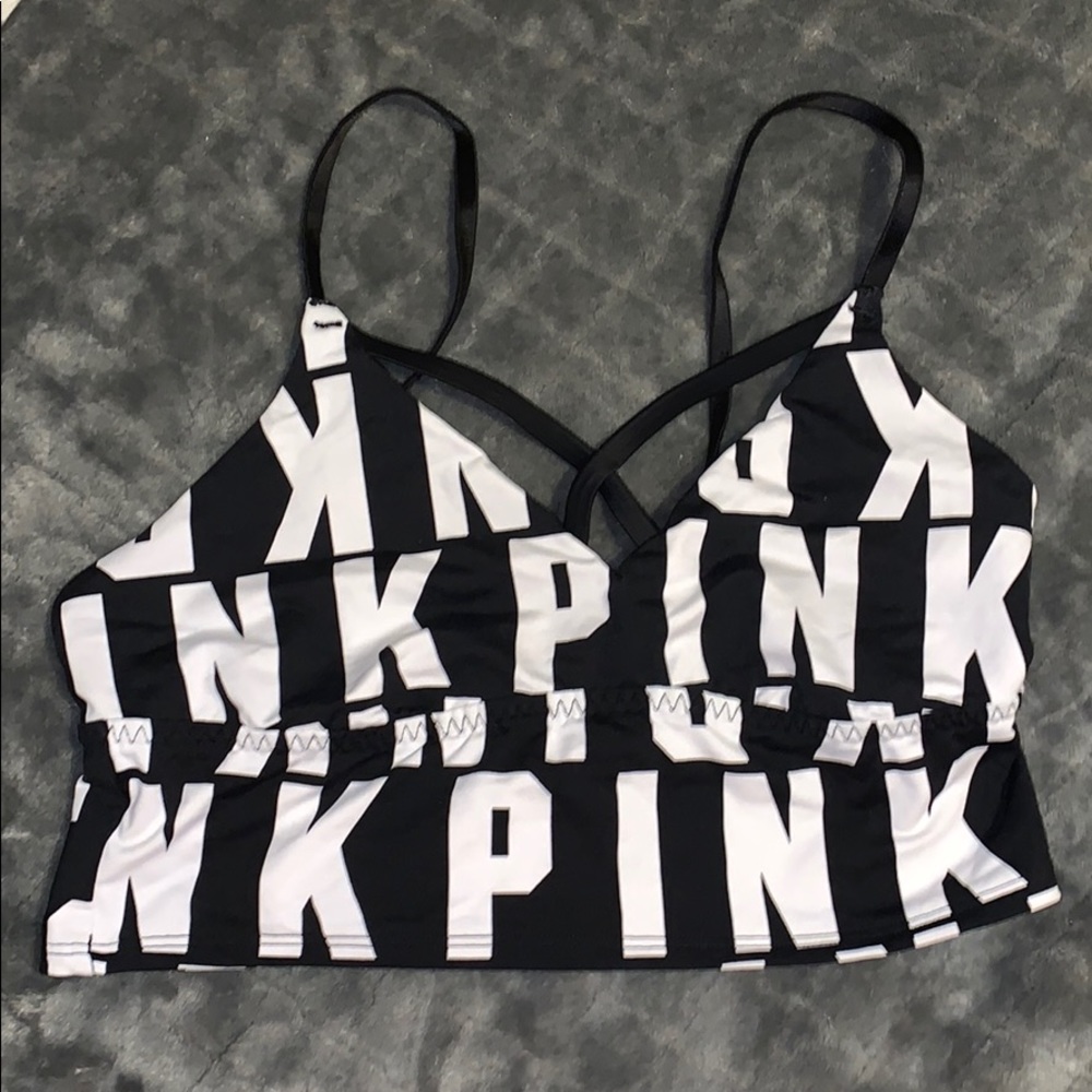 Pink bra